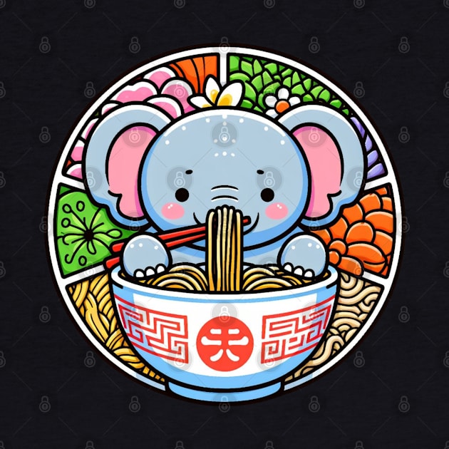 Ramen life elephant by Japanese Fever